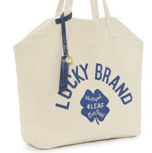Lucky Brand Oversized Canvas Tote